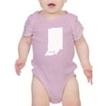 thumbnail image 1 of Made In Indiana Bodysuit Infant -Smartprints Designs,  18 Months, 1 of 4