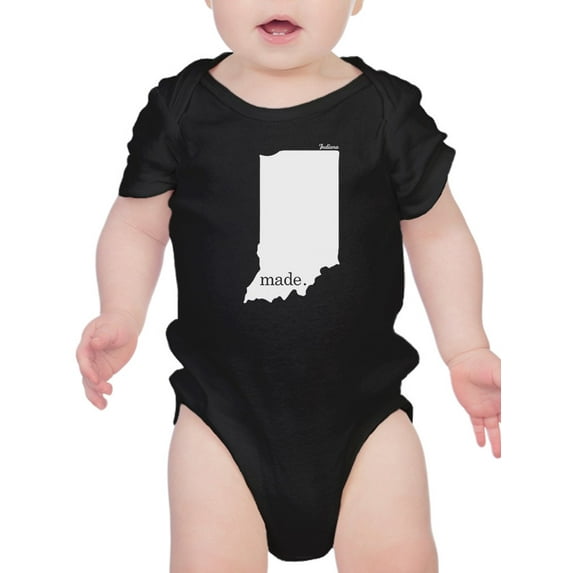 Made In Indiana Bodysuit Infant -Smartprints Designs, 24 Months