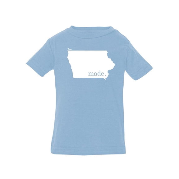 Made In Iowa T-Shirt Infant -Smartprints Designs,  18 Months