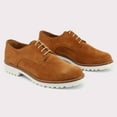 thumbnail image 1 of Made In Italia Women's Suede Lace up, IL-Cielo_Tabacco Brown, 1 of 5