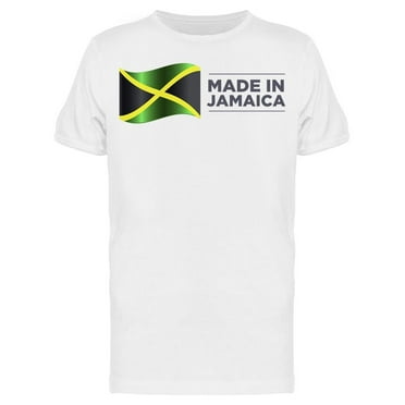 Made In Jamaica Emblem T-Shirt Men -Image by Shutterstock, Male x-Large