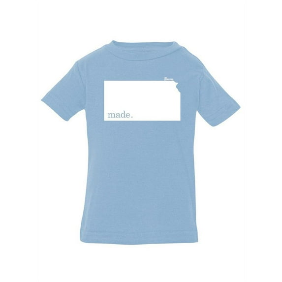 Made In Kansas T-Shirt Infant -Smartprints Designs, 12 Months