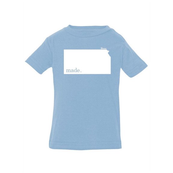 Made In Kansas T-Shirt Infant -Smartprints Designs,  6 Months