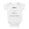 thumbnail image 1 of Made In Kansas United States of America Baby Clothing Bodysuit 3-6 Months, 1 of 5