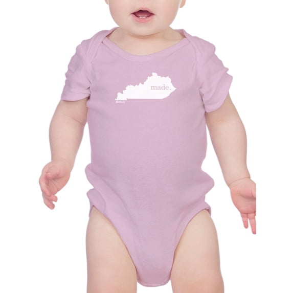 Made In Kentucky Bodysuit Infant -Smartprints Designs, 6 Months