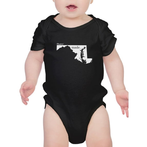 Made In Maryland Bodysuit Infant -Smartprints Designs, 6 Months