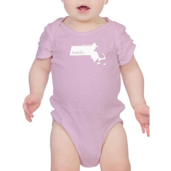 Made In Massachusetts Bodysuit Infant -Smartprints Designs, 24 Months