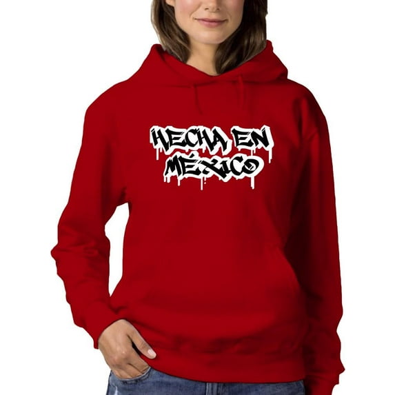 Made In Mexico Girl Hoodie Women -Smartprints Designs, Female Large