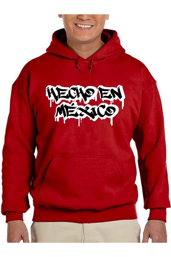Made In Mexico Guy Hoodie Men -Smartprints Designs, Male Medium