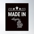 thumbnail image 1 of Made In.Michigan Poster Wall Art, Modern Wall Decor, 24x36 UNFRAMED, 1 of 3