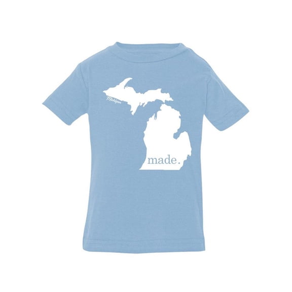 Made In Michigan T-Shirt Infant -Smartprints Designs,  18 Months