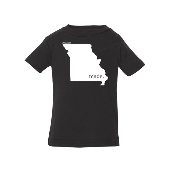 Made In Missouri T-Shirt Infant -Smartprints Designs, 18 Months