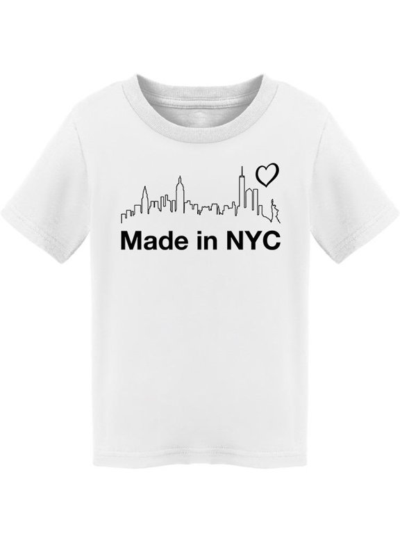 Made In N.y.c. T-Shirt Toddler -Smartprints Designs, 4 Toddler