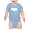 thumbnail image 1 of Made In Nebraska Bodysuit Infant -Smartprints Designs,  18 Months, 1 of 4