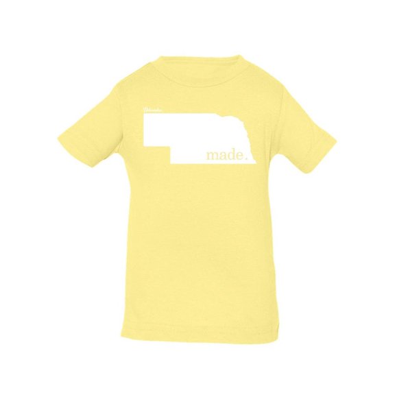 Made In Nebraska T-Shirt Infant -Smartprints Designs, 12 Months