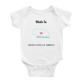thumbnail image 1 of Made In Nebraska United States of America Baby Clothing Bodysuit 18-24 Months, 1 of 5