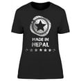 thumbnail image 1 of Made In Nepal Star T-Shirt Women -Image by Shutterstock, Female Large, 1 of 2