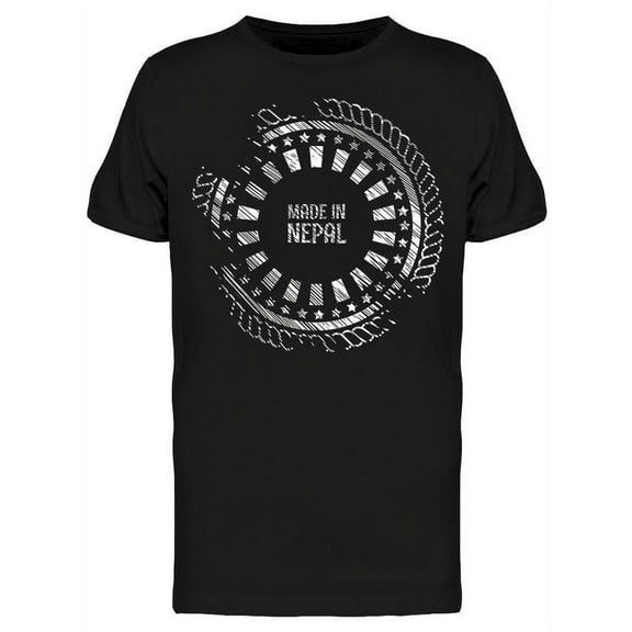 Made In Nepal T-Shirt Men -Image by Shutterstock, Male x-Large