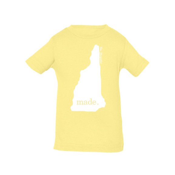 Made In New Hampshire T-Shirt Infant -Smartprints Designs,  18 Months
