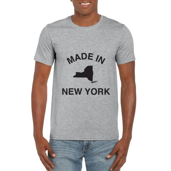 Made In New York NYC State Local Pride Born Raised Cool T-Shirt, for men & women, up to size 5XL