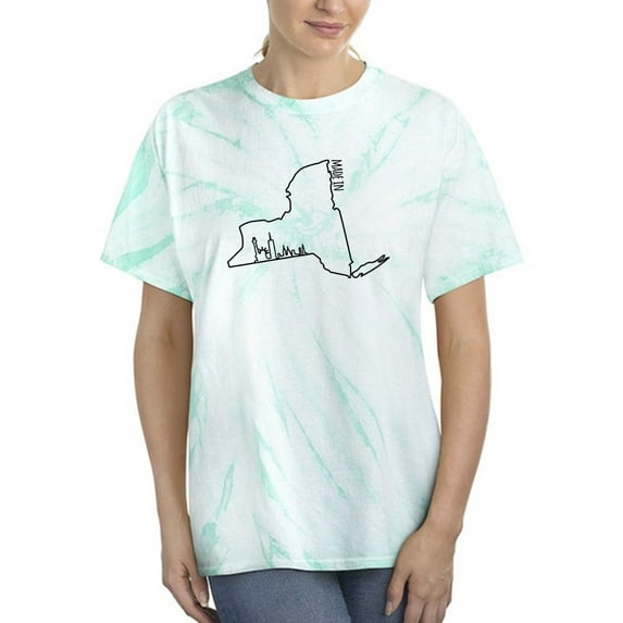 Made In New York Tie-Dye Cyclone Women -Smartprints Designs, Female x-Large