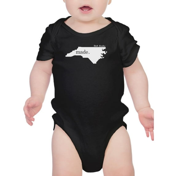 Made In North Carolina Bodysuit Infant -Smartprints Designs, 6 Months