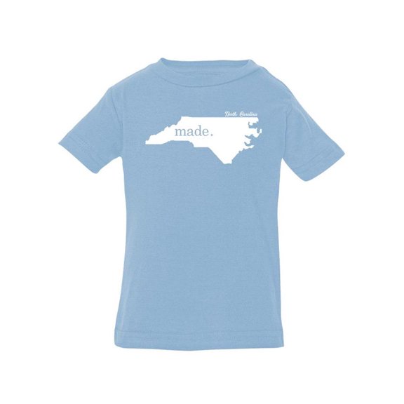 Made In North Carolina T-Shirt Infant -Smartprints Designs,  18 Months