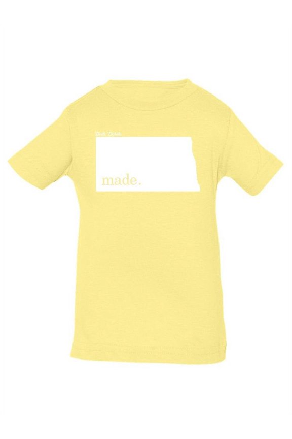 Made In North Dakota T-Shirt Infant -Smartprints Designs,  18 Months