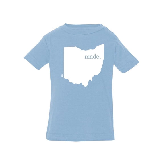 Made In Ohio T-Shirt Infant -Smartprints Designs, 24 Months