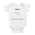 thumbnail image 1 of Made In Oklahoma United States of America Baby Clothing Bodysuit 18-24 Months, 1 of 5