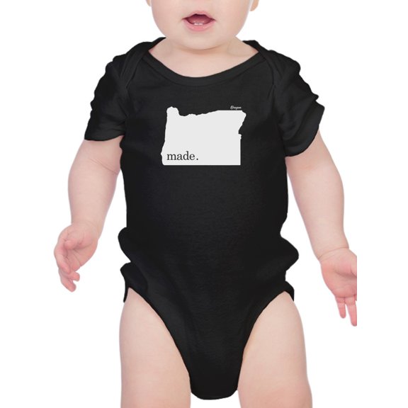 Made In Oregon Bodysuit Infant -Smartprints Designs,  Newborn