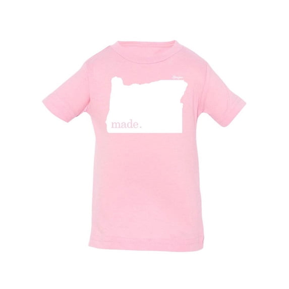 Made In Oregon T-Shirt Infant -Smartprints Designs, 12 Months