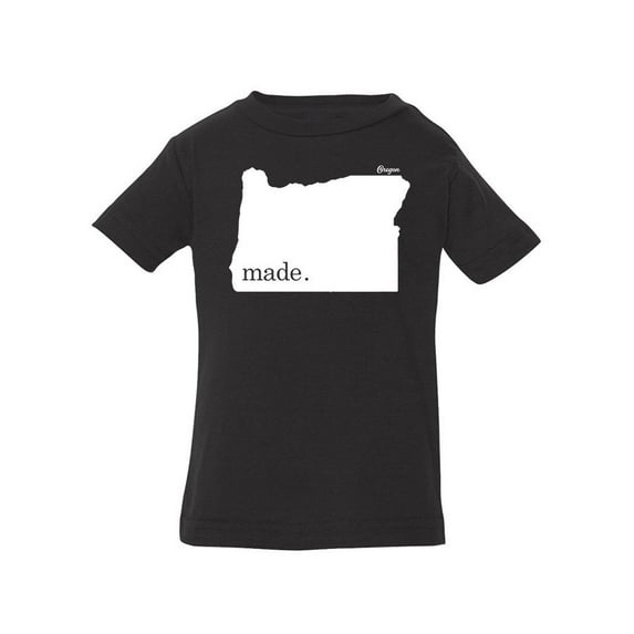 Made In Oregon T-Shirt Infant -Smartprints Designs, 24 Months