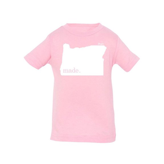 Made In Oregon T-Shirt Infant -Smartprints Designs, 24 Months
