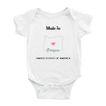 thumbnail image 1 of Made In Oregon United States of America Baby Clothing Bodysuit 18-24 Months, 1 of 5