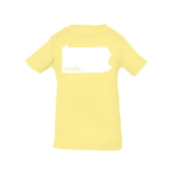 Made In Pennsylvania T-Shirt Infant -Smartprints Designs, 18 Months