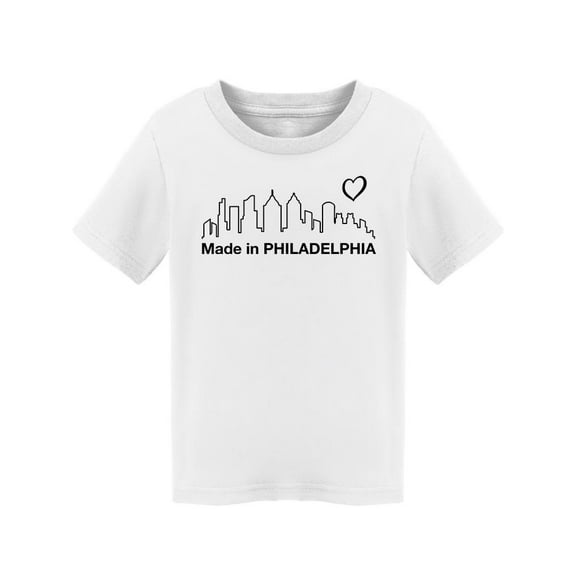 Made In Philadelphia T-Shirt Toddler -Smartprints Designs, 3 Toddler