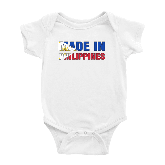 Made In Philippines Cute Baby Clothing Bodysuits Boy Girl Clothes