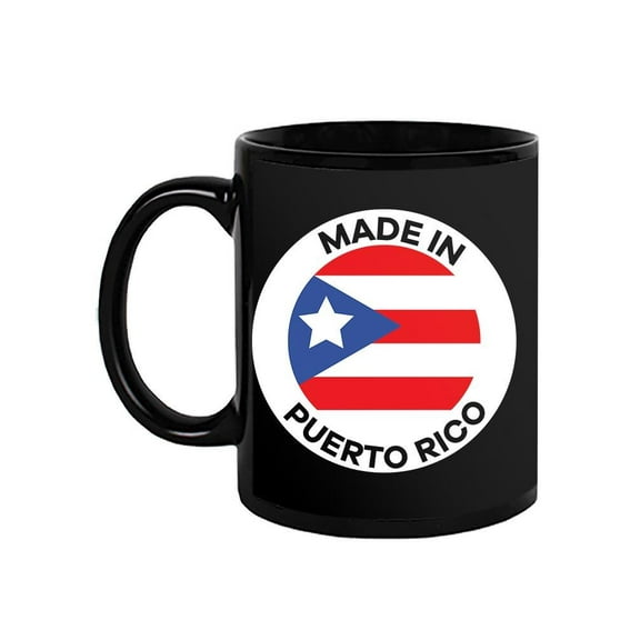 Made In Puerto Rico Flag  Mug - SPIdeals Designs,