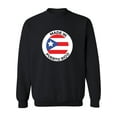 thumbnail image 1 of Made In Puerto Rico Flag  Sweatshirt Men -SPIdeals Designs, Male Medium, 1 of 4