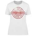 thumbnail image 1 of Made In Puerto Rico Stars T-Shirt Women -Image by Shutterstock, Female Small, 1 of 2