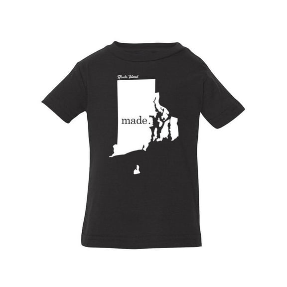 Made In Rhode Island T-Shirt Infant -Smartprints Designs,  12 Months