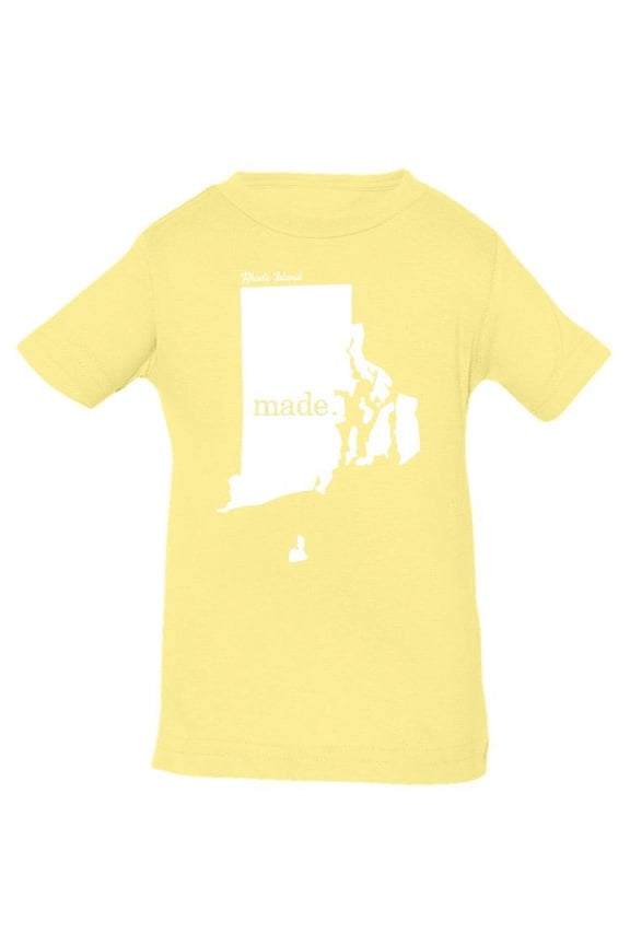 Made In Rhode Island T-Shirt Infant -Smartprints Designs, 12 Months