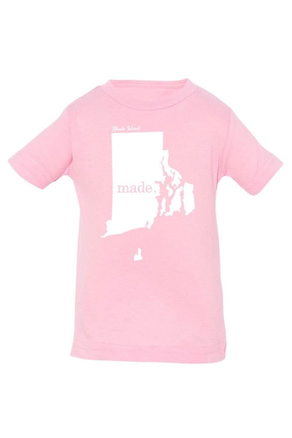 Made In Rhode Island T-Shirt Infant -Smartprints Designs,  18 Months