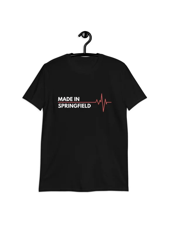 Made In Springfield Illinois Place Of Birth Birthplace T-Shirt