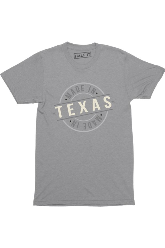 Made In Texas Stamp Senate 2018 Slogan Design Men's Gift Tee Shirt