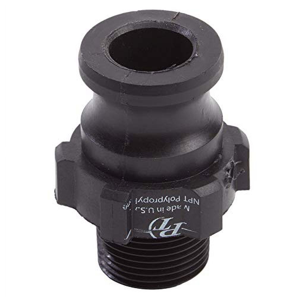 Made In The 3/4" X 3/4" PVC Camlock Fittings Plastic Hose Coupler Type F Male Cam Lock Hose