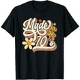 thumbnail image 1 of Made In The 70S Retro Created During 1970s Groovy Birthday T-Shirt, 1 of 4