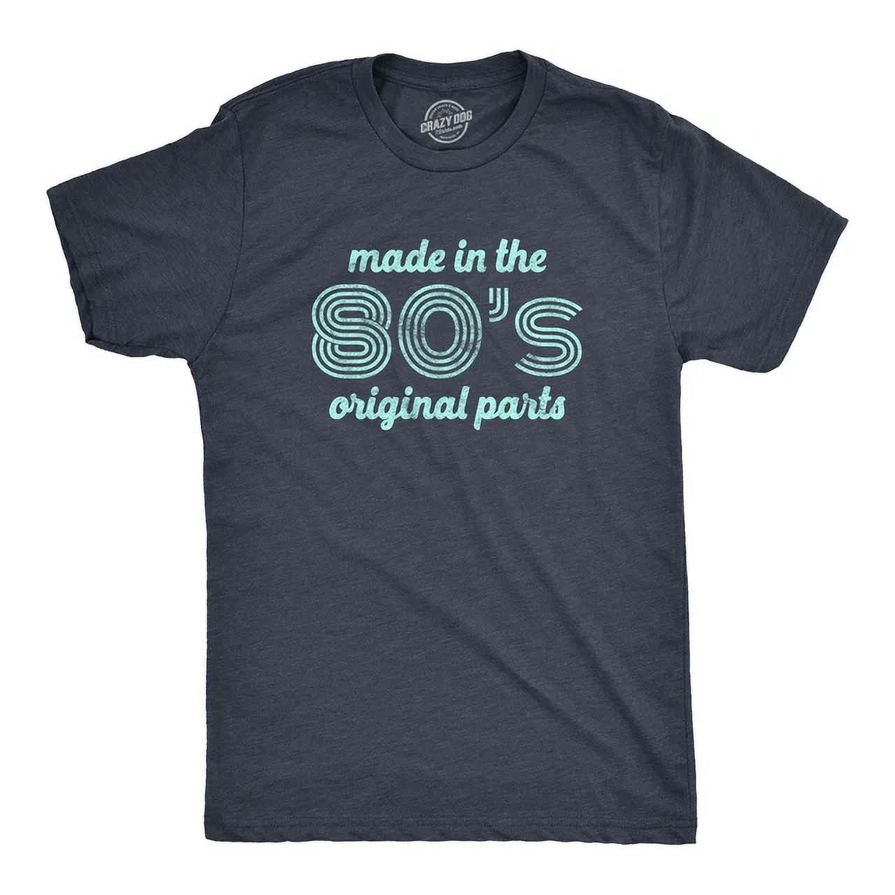 Made In The 80s Original Parts Age Decade Birthday Graphic Celebration ...