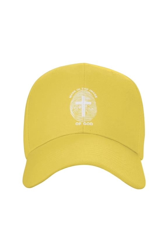 Made In The Image Of God Sandwich Cap Unisex Adjustable Adult Baseball Caps Casquette Hats Flat Cap